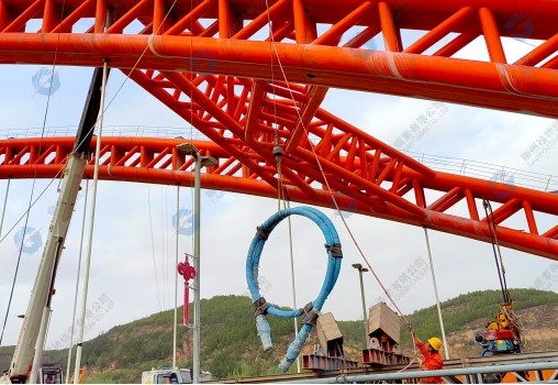 Hanger replacement of Wangjiaping Bridge in Yan